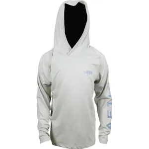 AFTCO Boys' Samurai 2 Hood Performance Long Sleeve Shirt