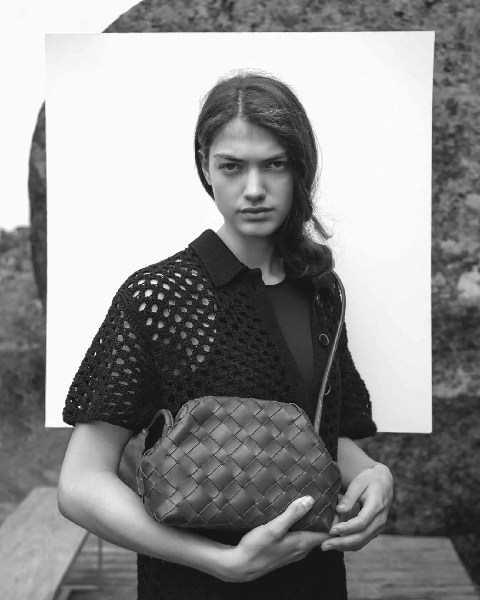 AIMEE Kombu Green Clutch
