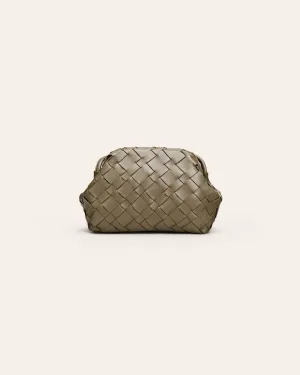 AIMEE Kombu Green Clutch
