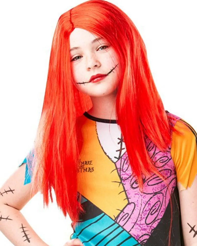 Disney Nightmare Before Christmas Sally Girls Costume