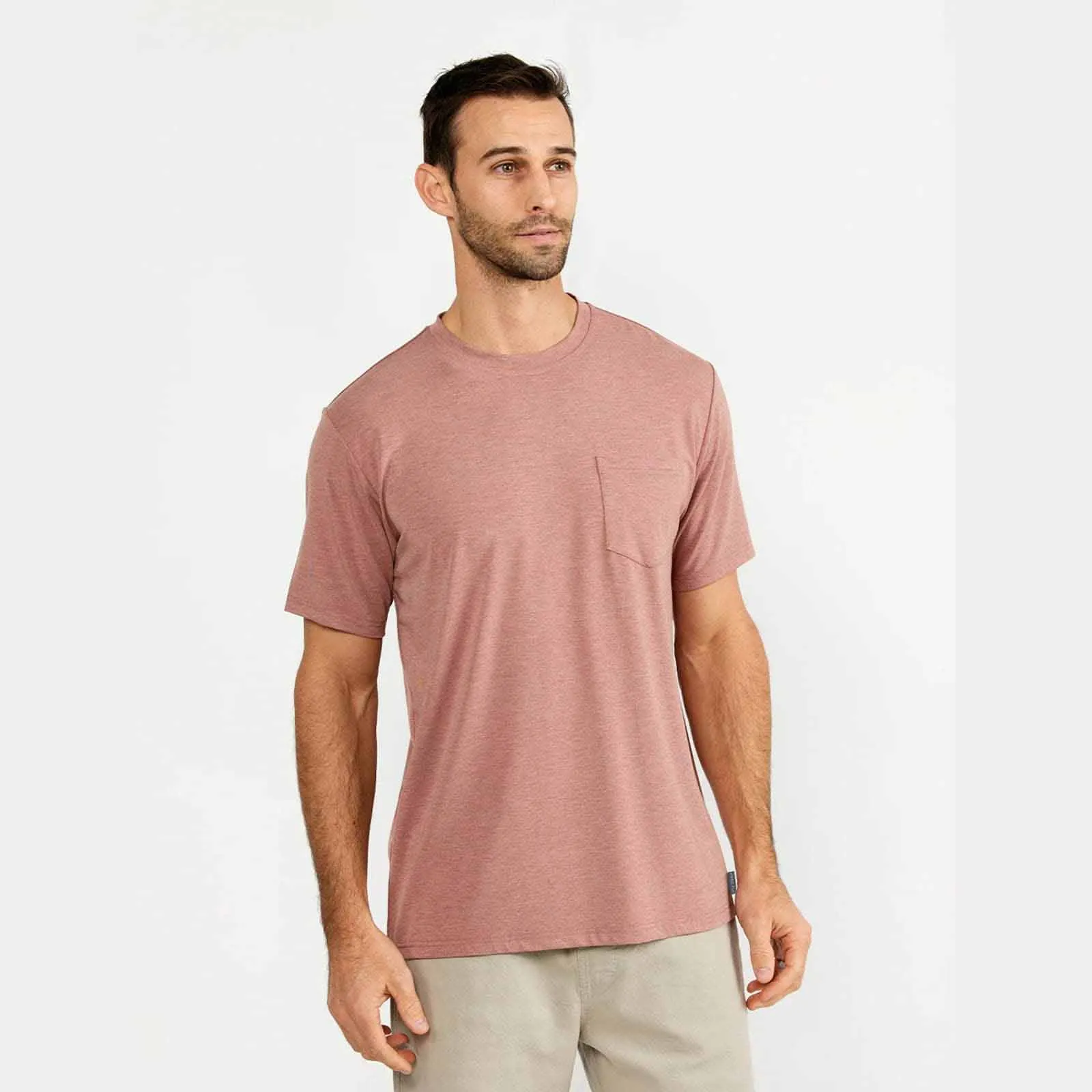 Free Fly Men's Bamboo Flex Pocket Tee