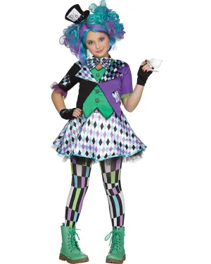 Mad Hatter Girls Costume