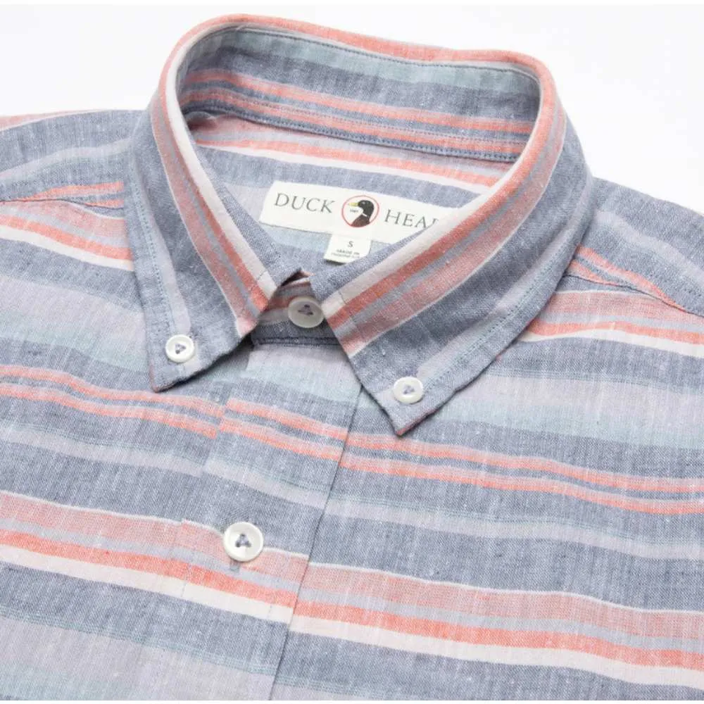Men's Flint Stripe Oxford Short Sleeve Shirt