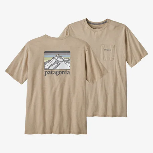 Patagonia Men's Line Logo Ridge Pocket Responsibili-Tee