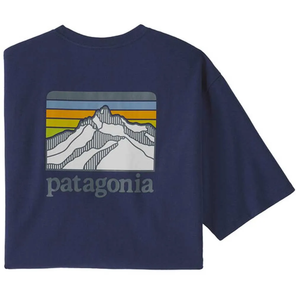 Patagonia Men's Line Logo Ridge Pocket Responsibili-Tee