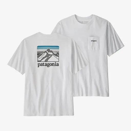 Patagonia Men's Line Logo Ridge Pocket Responsibili-Tee