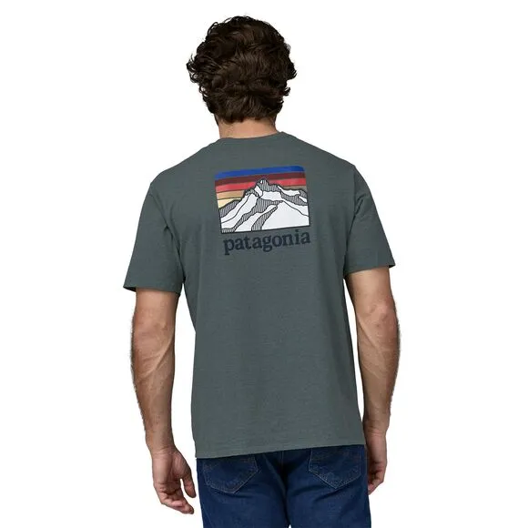 Patagonia Men's Line Logo Ridge Pocket Responsibili-Tee