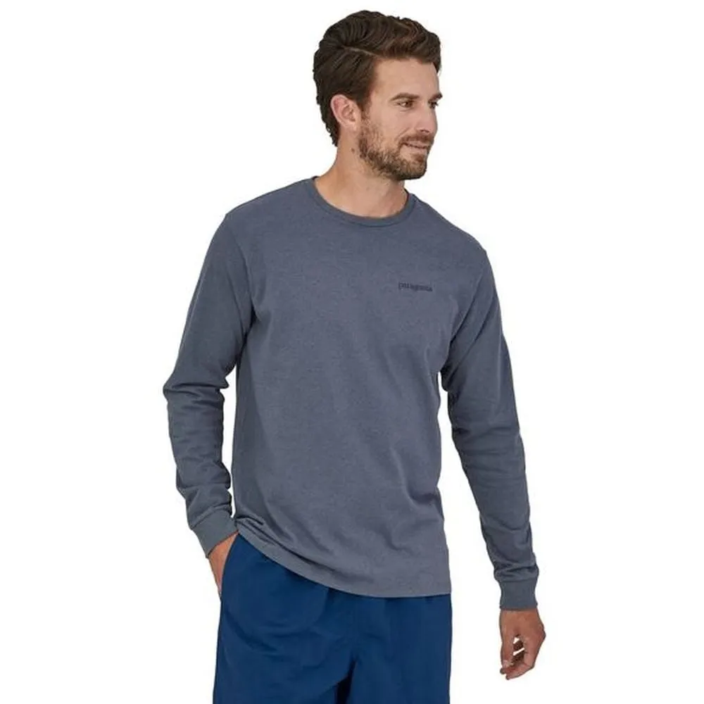 Patagonia Men's Long-Sleeved Line Logo Ridge Responsibili-Tee
