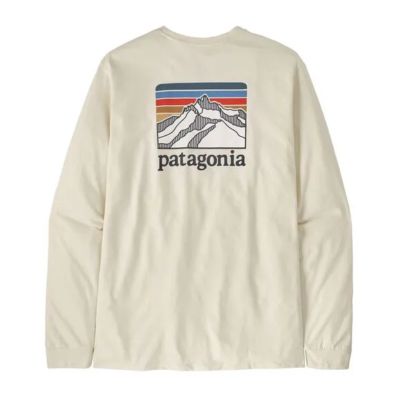 Patagonia Men's Long-Sleeved Line Logo Ridge Responsibili-Tee