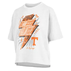 Pressbox Women's Tennessee Volunteers Rock & Roll Crop Top