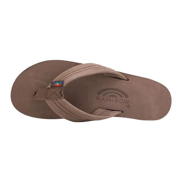 Rainbow Men's Double Layer Wide Strap Sandals