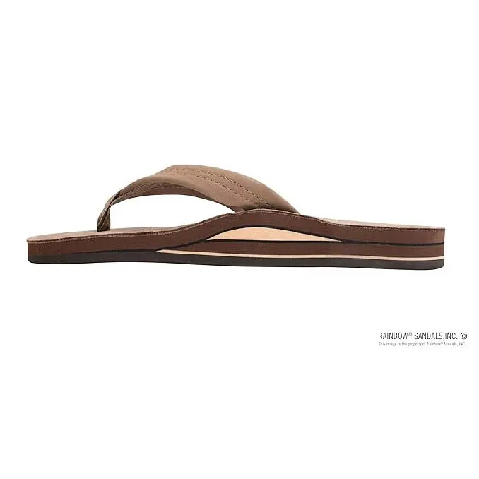 Rainbow Men's Double Layer Wide Strap Sandals