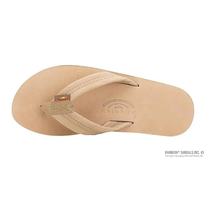 Rainbow Men's Double Layer Wide Strap Sandals