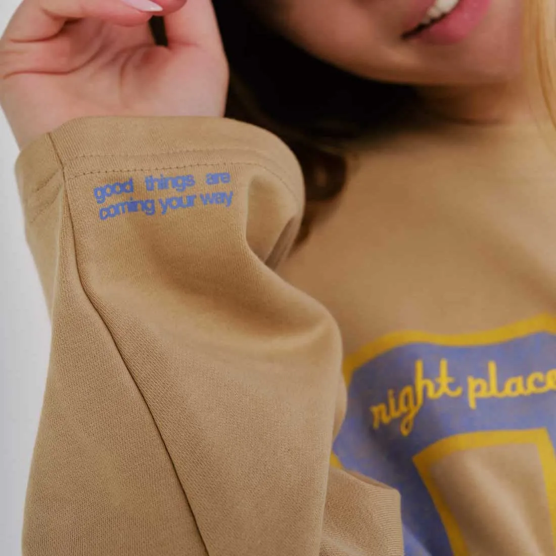 The Mayfair Group Women's Angel Track & Field Crewneck