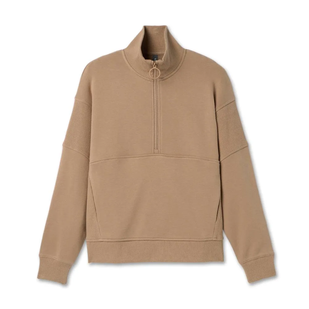 Vuori Women's Sedona Rib Half Zip Pullover