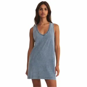 Z Supply Women's Sloane V-Neck Denim Dress